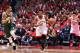 TORONTO, CANADA - MAY 21: Kyle Lowry #7 of the Toronto Raptors handles the ball against the Milwaukee Bucks during Game Four of the Eastern Conference Finals of the 2019 NBA Playoffs on May 19, 2019 at the Scotiabank Arena in Toronto, Ontario, Canada. NOTE TO USER: User expressly acknowledges and agrees that, by downloading and or using this Photograph, user is consenting to the terms and conditions of the Getty Images License Agreement. Mandatory Copyright Notice: Copyright 2019 NBAE (Photo by Jesse D. Garrabrant/NBAE via Getty Images)