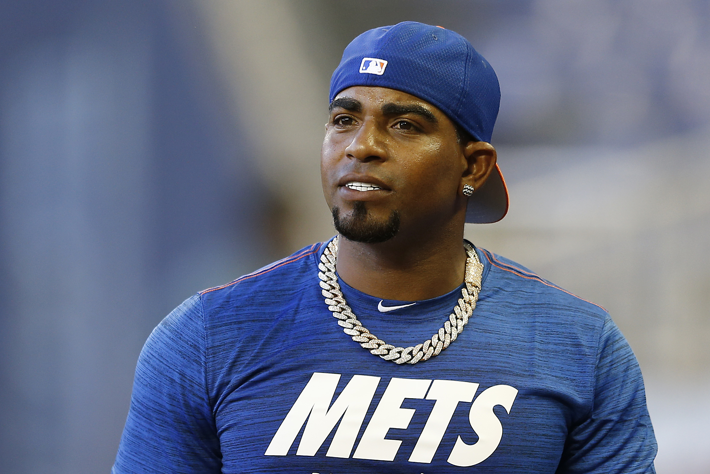 Mets OF Yoenis Cespedes Fractures Ankle on Ranch - Stadium