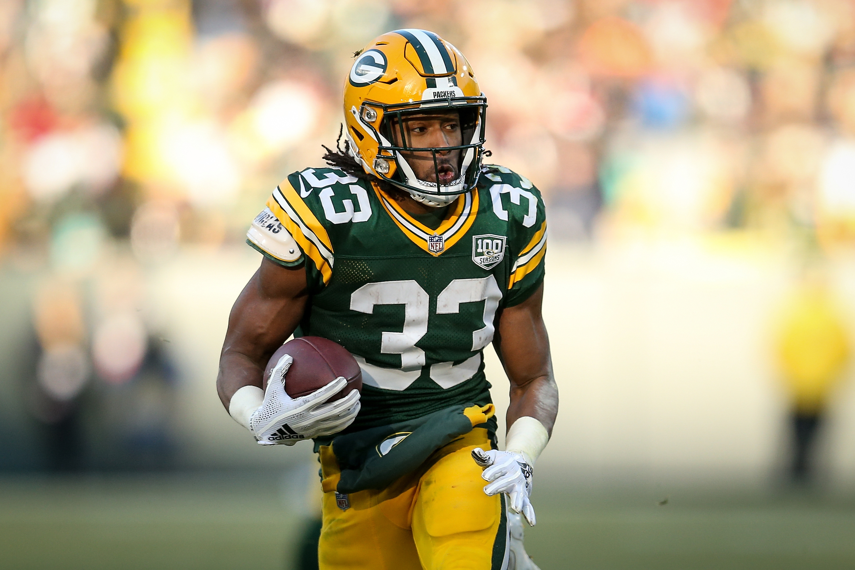Aaron Jones Out For Packers Vs Texans With Calf Strain Injury Bleacher Report Latest News Videos And Highlights