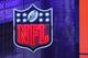 NASHVILLE, TN - APRIL 25: Detail view of the NFL shield logo in neon lights during the first round of the NFL Draft on April 25, 2019 in Nashville, Tennessee. (Photo by Joe Robbins/Getty Images)
