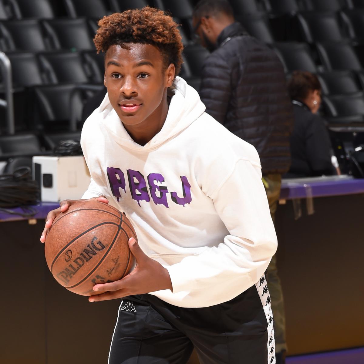 Highlights Bronny James Leads Blue Chips To Easy Win At La