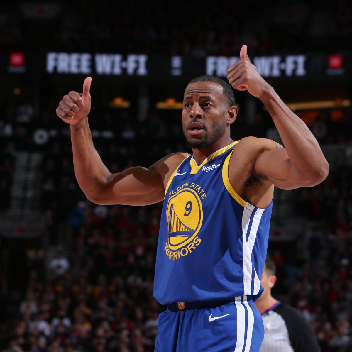Warriors' Andre Iguodala: 'Career Is Almost Over; I'm About to Be Done ...