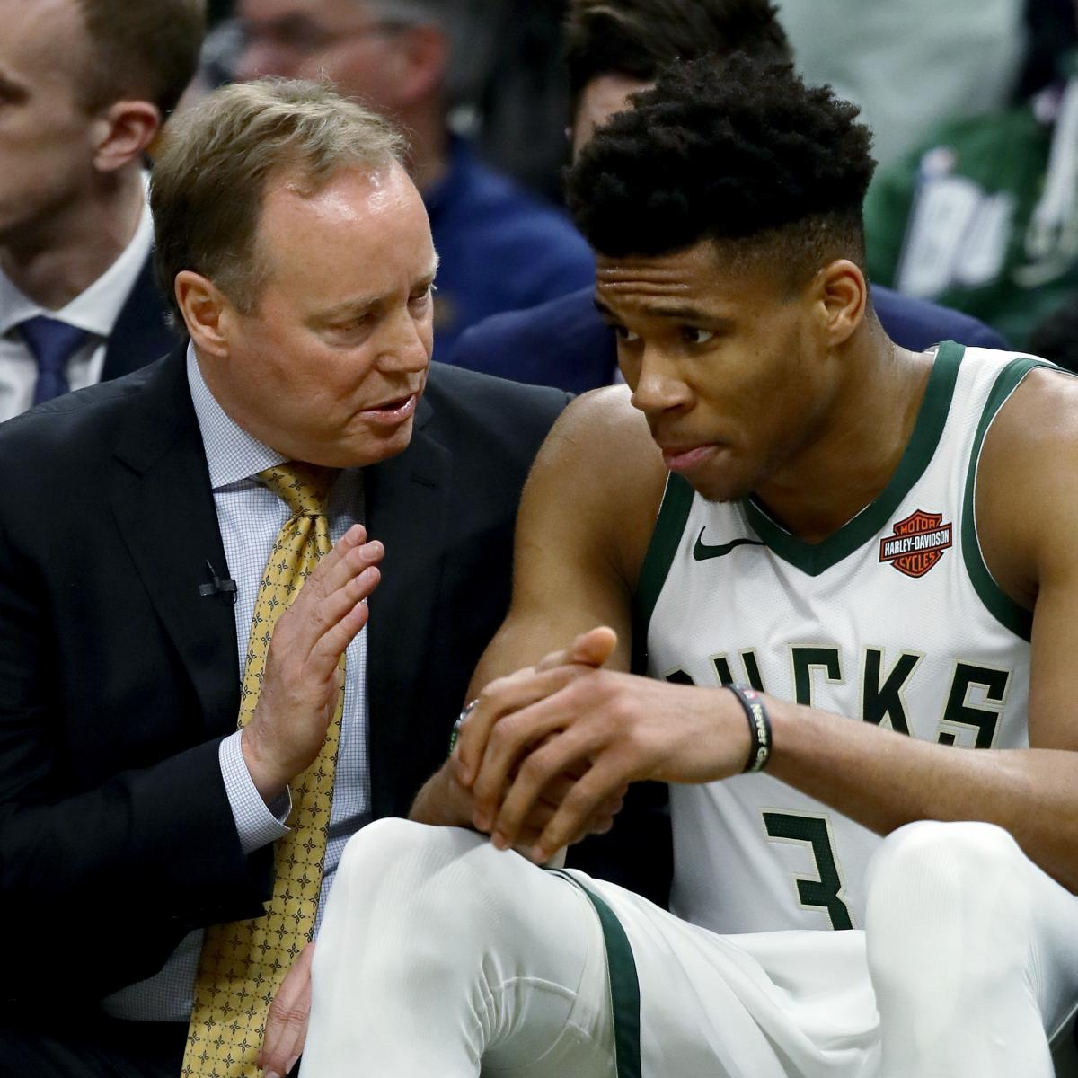 Mike Budenholzer On Giannis Workload Playing Him 44 Minutes Isn T The Solution Bleacher Report Latest News Videos And Highlights