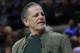 FILE- In an Oct. 12, 2018 file photo, Quicken Loans and Rock Ventures founder Dan Gilbert is seen during a basketball game in East Lansing, Mich. Gilbert is starting a ballot drive as a
