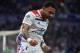 Lyon's Dutch forward Memphis Depay celebrates after scoring a goal during the French L1 football match between Lyon (OL) and Angers (SCO) on April 19, 2019, at the Groupama Stadium in Decines-Charpieu, near Lyon, central-eastern France. (Photo by ROMAIN LAFABREGUE / AFP) (Photo credit should read ROMAIN LAFABREGUE/AFP/Getty Images)