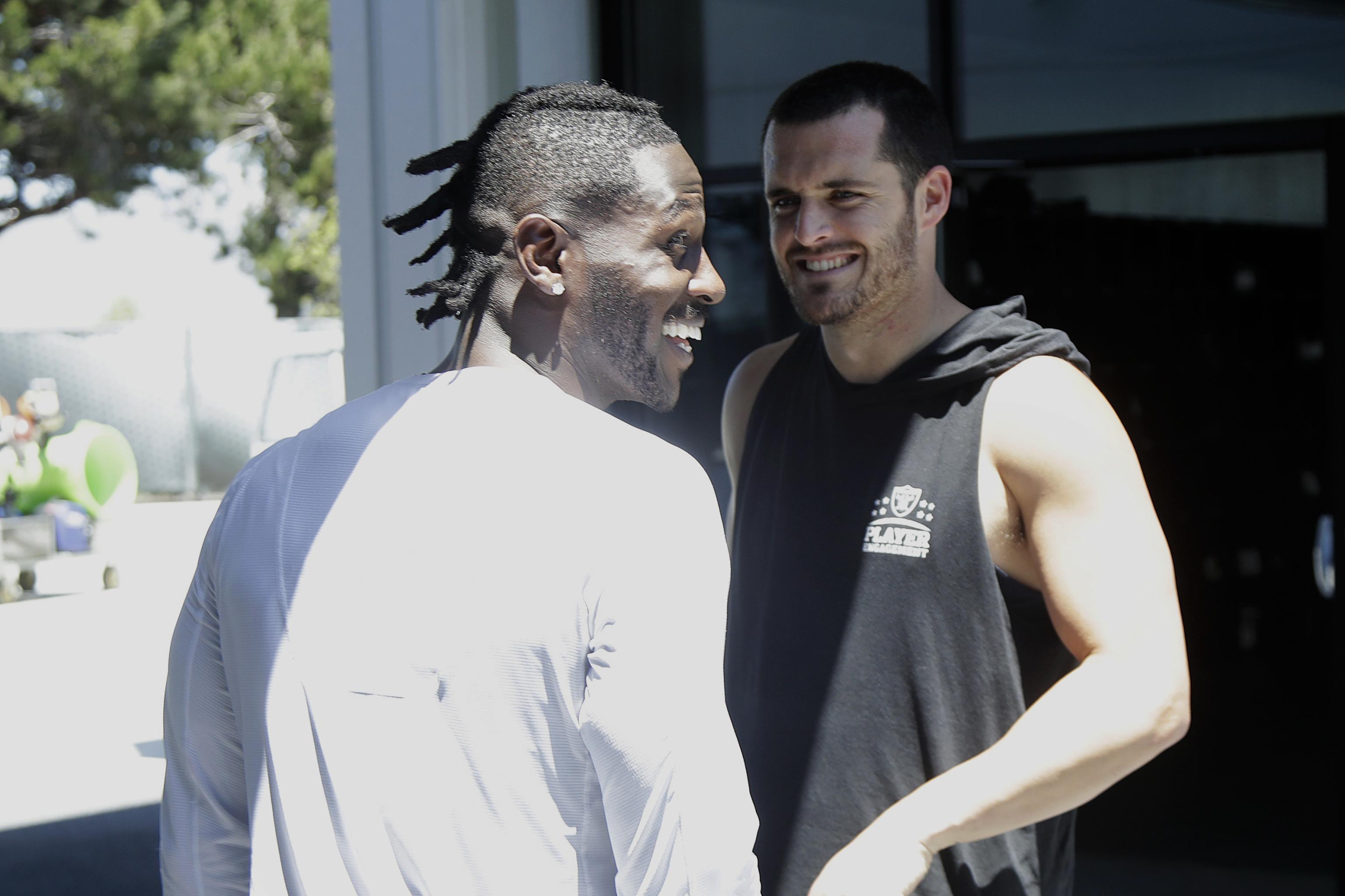 Derek Carr hopes the Raiders are in the running to land Antonio Brown -  Behind the Steel Curtain