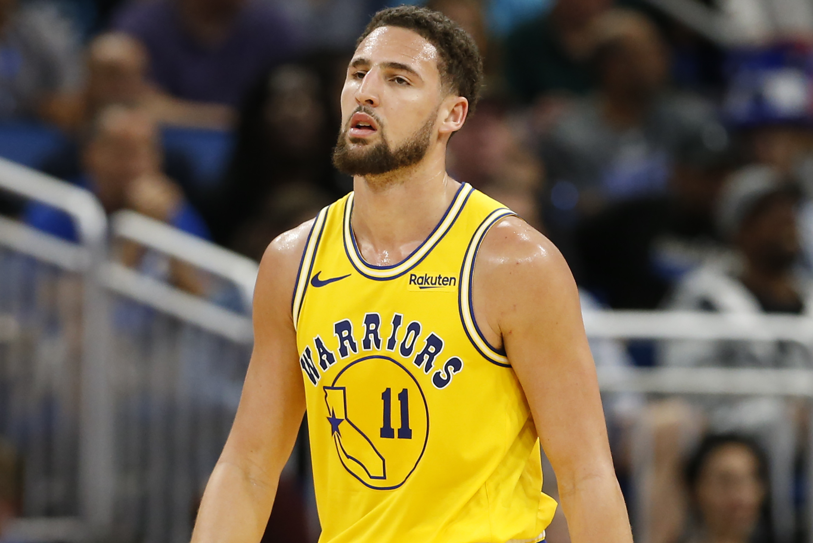 The Warriors Made Klay Thompson A Special Jersey After His Top 75 Snub