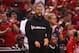 TORONTO, ONTARIO - MAY 25: Rapper Drake attends game six of the NBA Eastern Conference Finals between the Milwaukee Bucks and the Toronto Raptors at Scotiabank Arena on May 25, 2019 in Toronto, Canada. NOTE TO USER: User expressly acknowledges and agrees that, by downloading and or using this photograph, User is consenting to the terms and conditions of the Getty Images License Agreement. (Photo by Gregory Shamus/Getty Images)