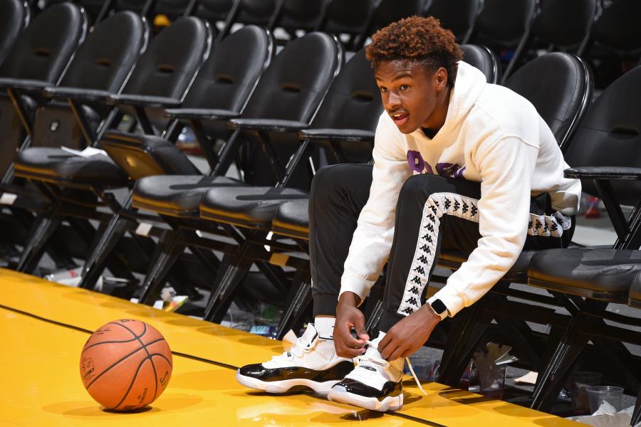 Aau Team Of Lebron James Son Bronny Lands Flight Club