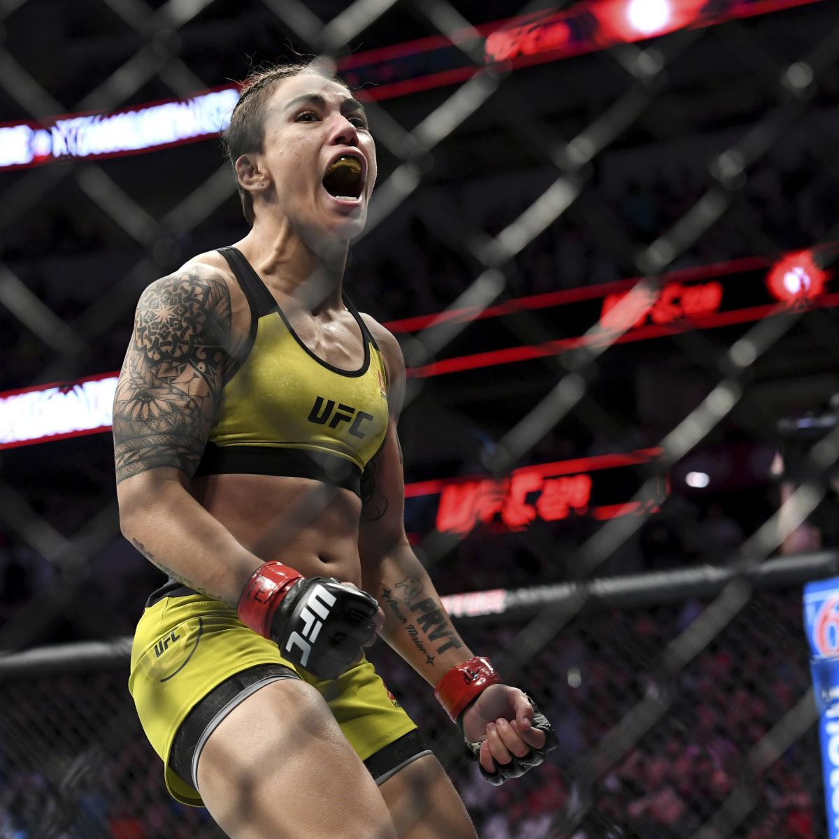 UFC Fighter Jessica Andrade, Wife Reportedly Robbed at Gunpoint in Brazil | Bleacher ...1200 x 1200