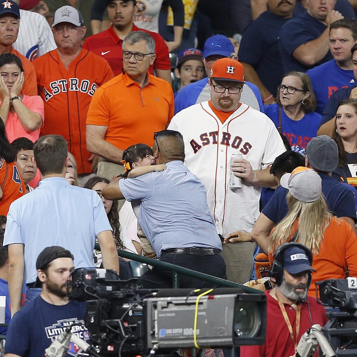 MLB Releases Statement on Young Girl Struck by Foul Ball: 'Extremely Upsetting'