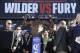 WBC heavyweight titleholder boxer Deontay Wilder wears a mask during his official weigh-in ceremony Friday, Nov. 30, 2018, at Staples Center in Los Angeles, ahead of his bout against boxer Tyson Fury. (AP Photo/Damian Dovarganes)