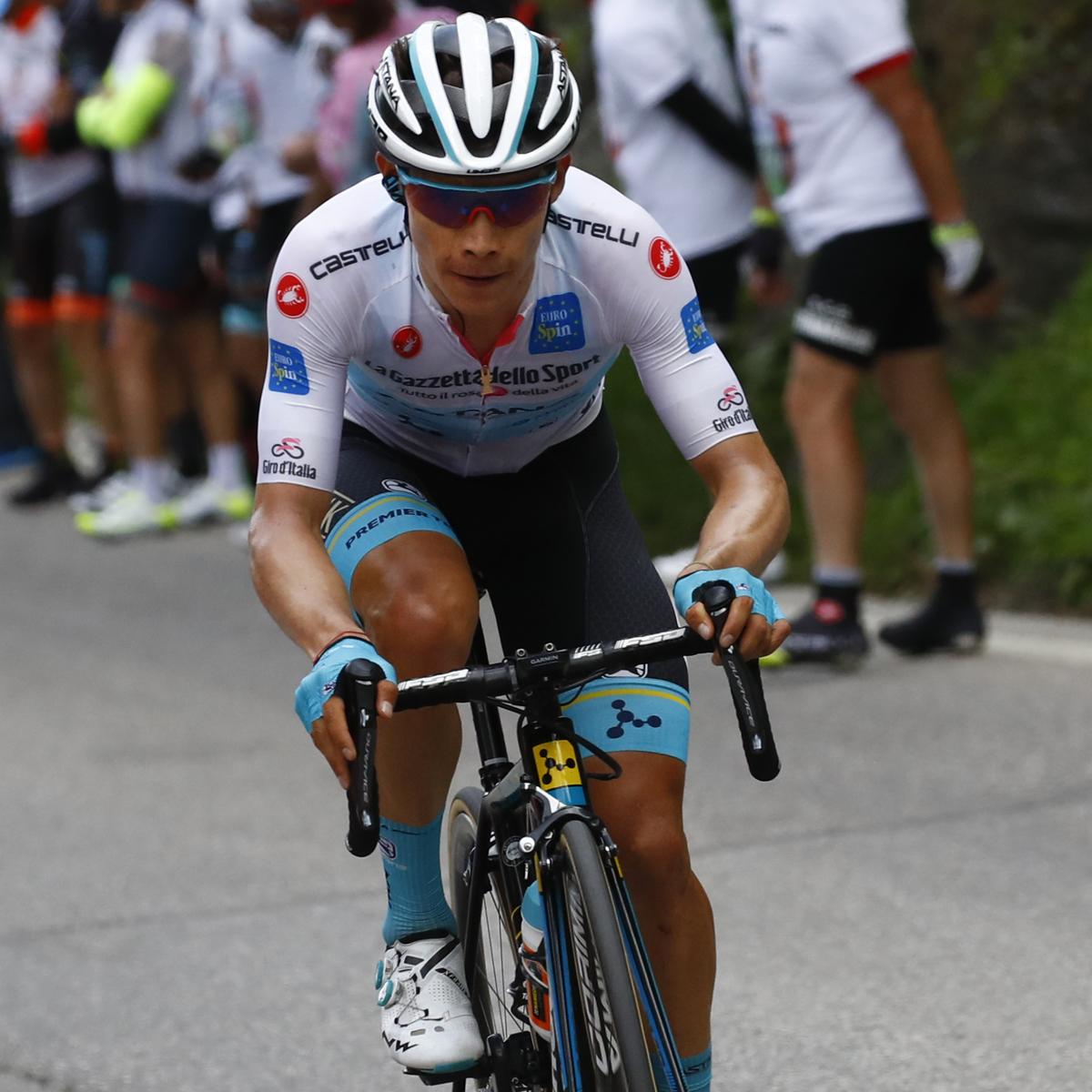 Cyclist Miguel Angel Lopez Apologizes for Slapping Fan at 2019 Giro d ...