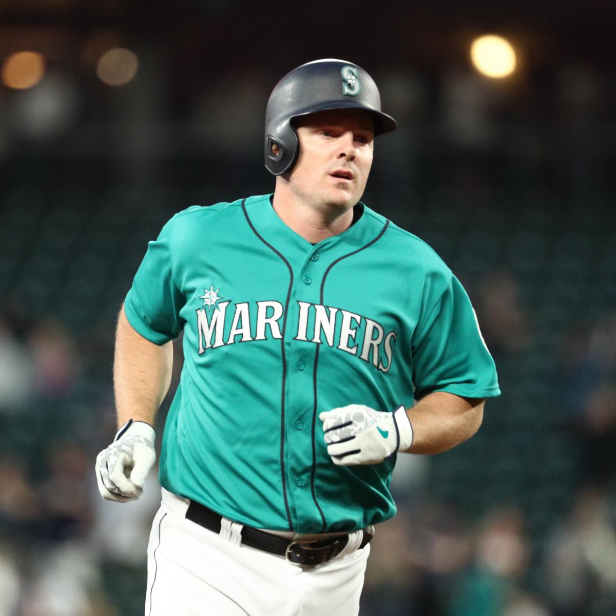 Jay Bruce Traded from Mariners to Phillies for 3B Prospect Jake Scheiner,  Cash, News, Scores, Highlights, Stats, and Rumors