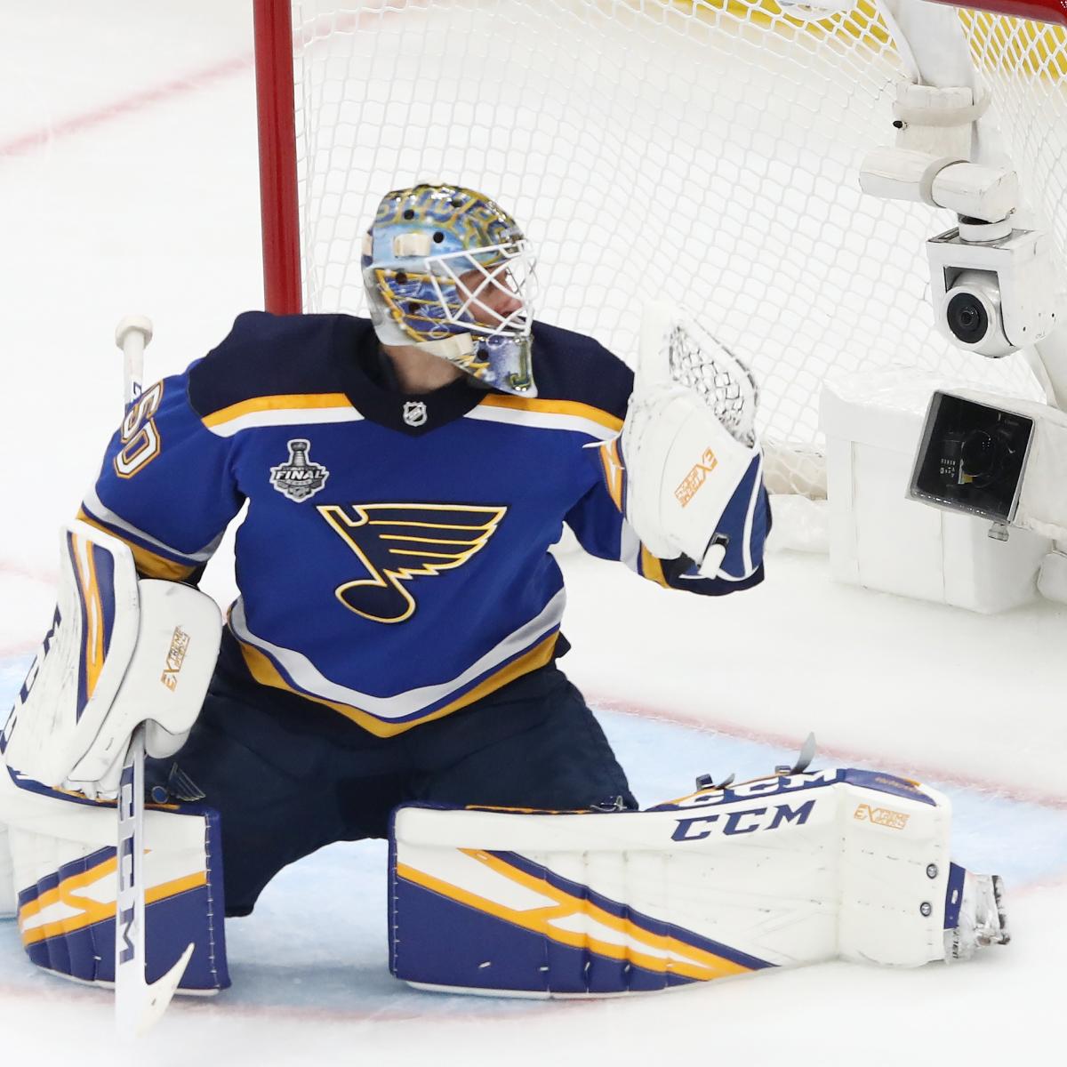 Blues' Jordan Binnington After Being Pulled vs. Bruins 'I Gotta Be
