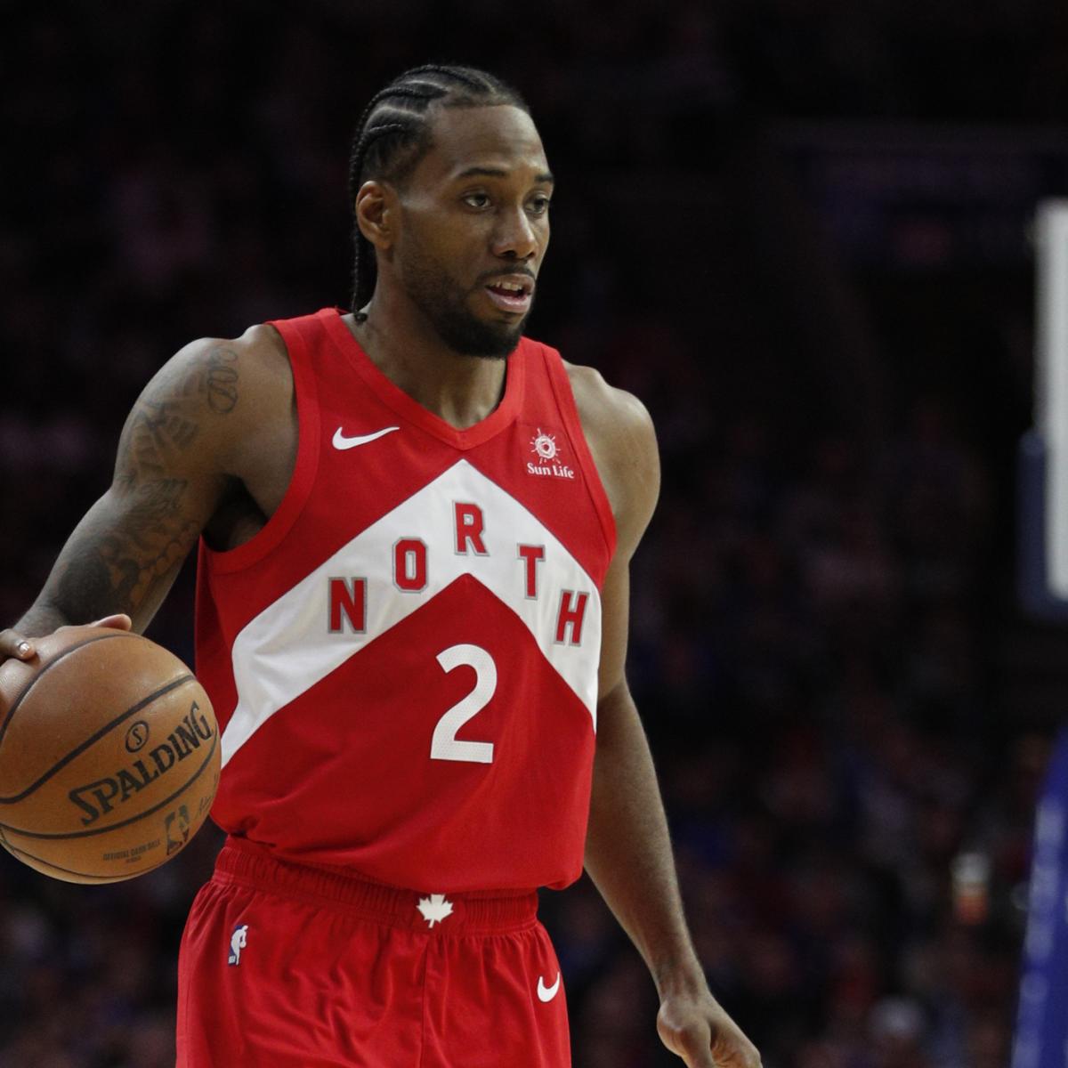 Report: Kawhi Leonard Has 'Purchased a Property' in Toronto Ahead of Free Agency ...