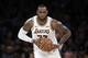 Los Angeles Lakers' LeBron James (23) during an NBA basketball game Sunday, March 24, 2019, in Los Angeles. (AP Photo/Marcio Jose Sanchez)