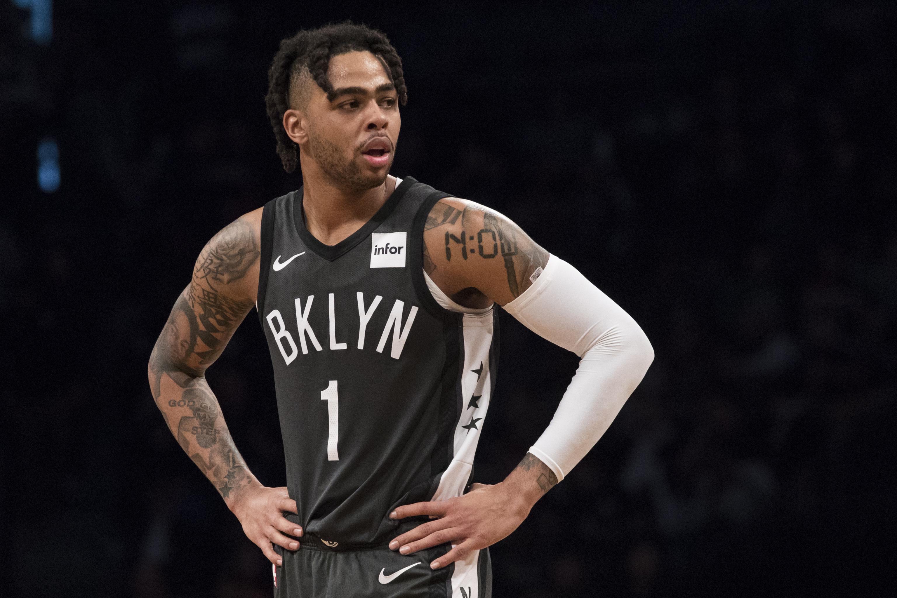 NBA on X: 🏀 FINAL SCORE THREAD 🏀 D'Angelo Russell scores 27 of his 35  PTS in Q4 and overtime to lead the @Timberwolves to the thrilling victory! D 'Angelo Russell: 35 PTS