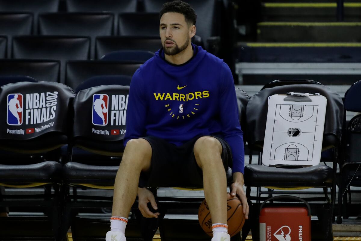 Warriors' Klay Thompson Won't Play in Game 3 vs. Raptors ...