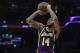 Los Angeles Lakers' Brandon Ingram during an NBA basketball game against the New Orleans Pelicans Wednesday, Feb. 27, 2019, in Los Angeles. (AP Photo/Marcio Jose Sanchez)