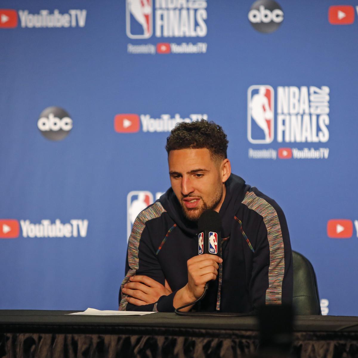 NBA Rumors: Warriors' Klay Thompson 'Locked In' for 'Space ...