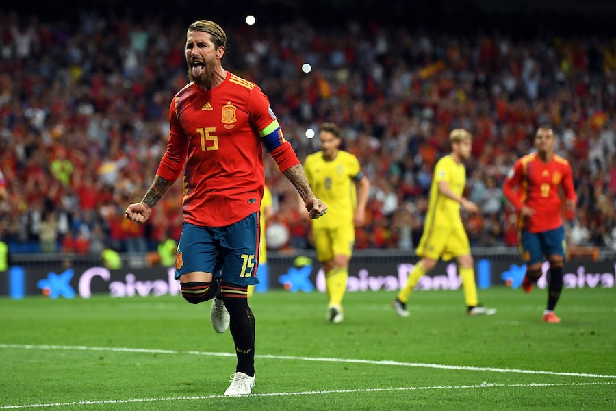 Sergio Ramos Spain Cruise To 3 0 Win Vs Sweden In Euro 2020 Qualifier Bleacher Report Latest News Videos And Highlights