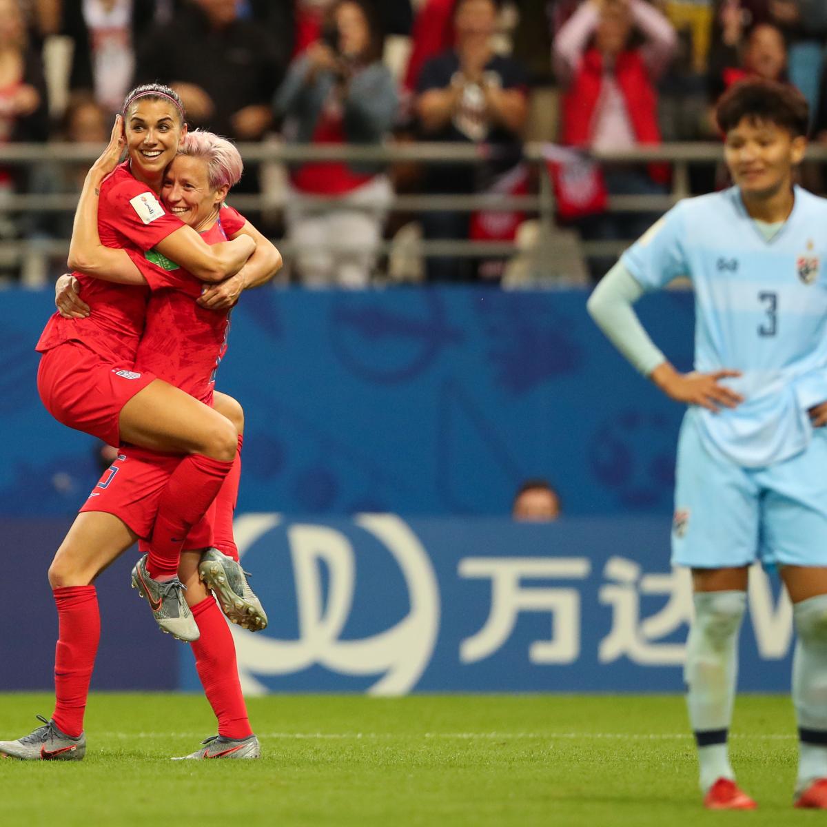 women's world cup today's results