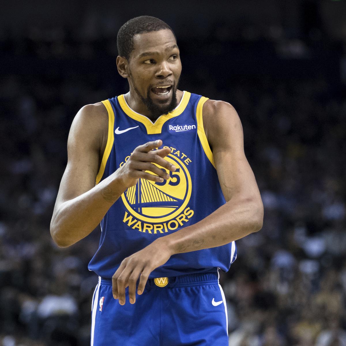 Report: Warriors Planned to Offer Kevin Durant Contract with Outs 'At