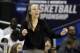 California head coach Lindsay Gottlieb instructs her team in the first half of a first round women's college basketball game in the NCAA Tournament in Waco, Texas, Saturday March 23, 2019.(AP Photo/Tony Gutierrez)