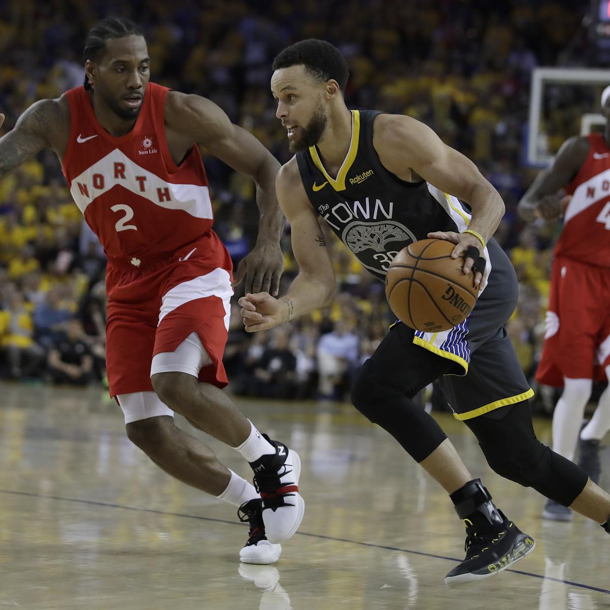 NBA Finals 2019: Raptors vs. Warriors Game 6 TV Schedule, Live Stream and Odds | Bleacher Report ...