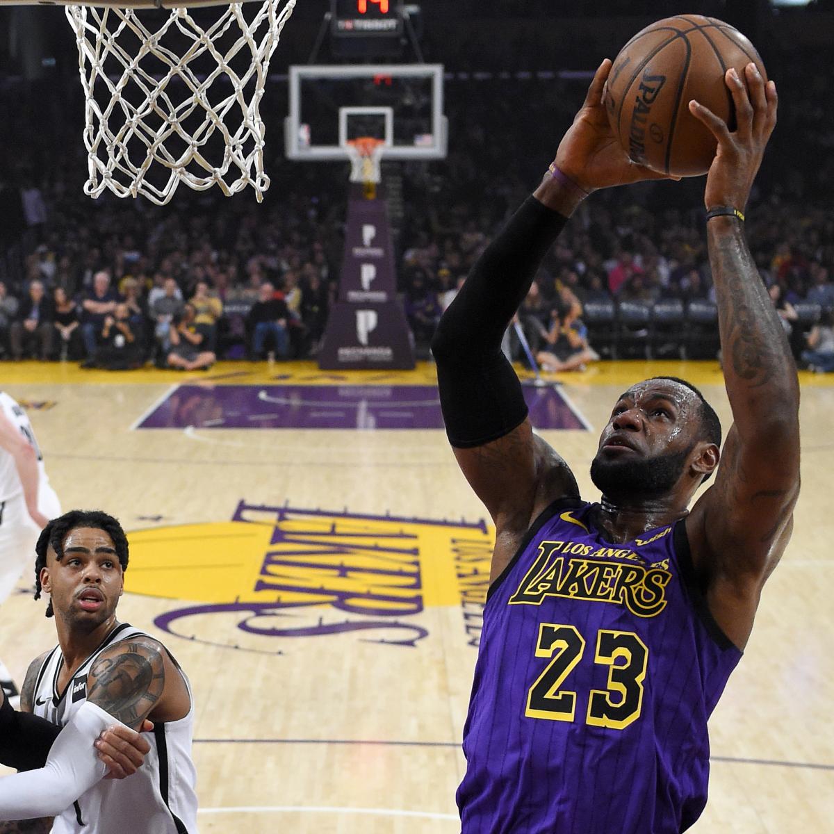 2019-20 NBA Title Odds: LeBron James, Lakers Favored After Raptors' Finals Win ...
