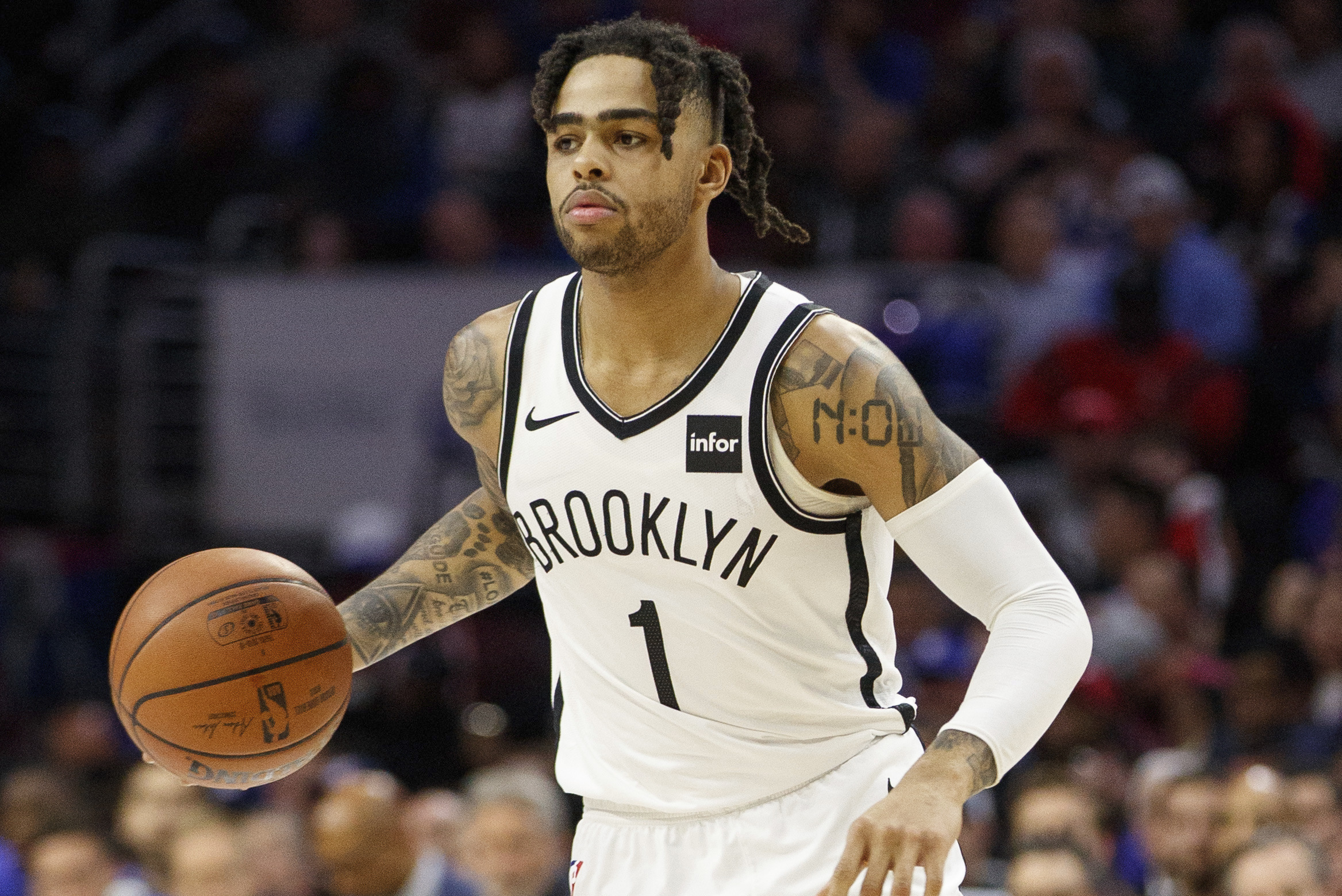 Report: Nets 'highly unlikely' to keep D'Angelo Russell if they sign Kyrie  Irving