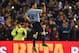 Uruguay's Luis Suarez celebrates after scoring against Panama during their international friendly football match at Centenario Stadium in Montevideo on June 7, 2019. (Photo by Pedro UGARTE / AFP) (Photo credit should read PEDRO UGARTE/AFP/Getty Images)
