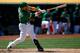 Ramon Laureano is heating up with plenty of power and speed.