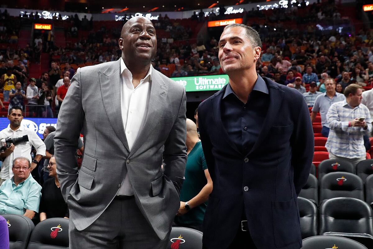 Magic Johnson Praises Lakers' Rob Pelinka on Twitter for Anthony Davis  Trade | News, Scores, Highlights, Stats, and Rumors | Bleacher Report