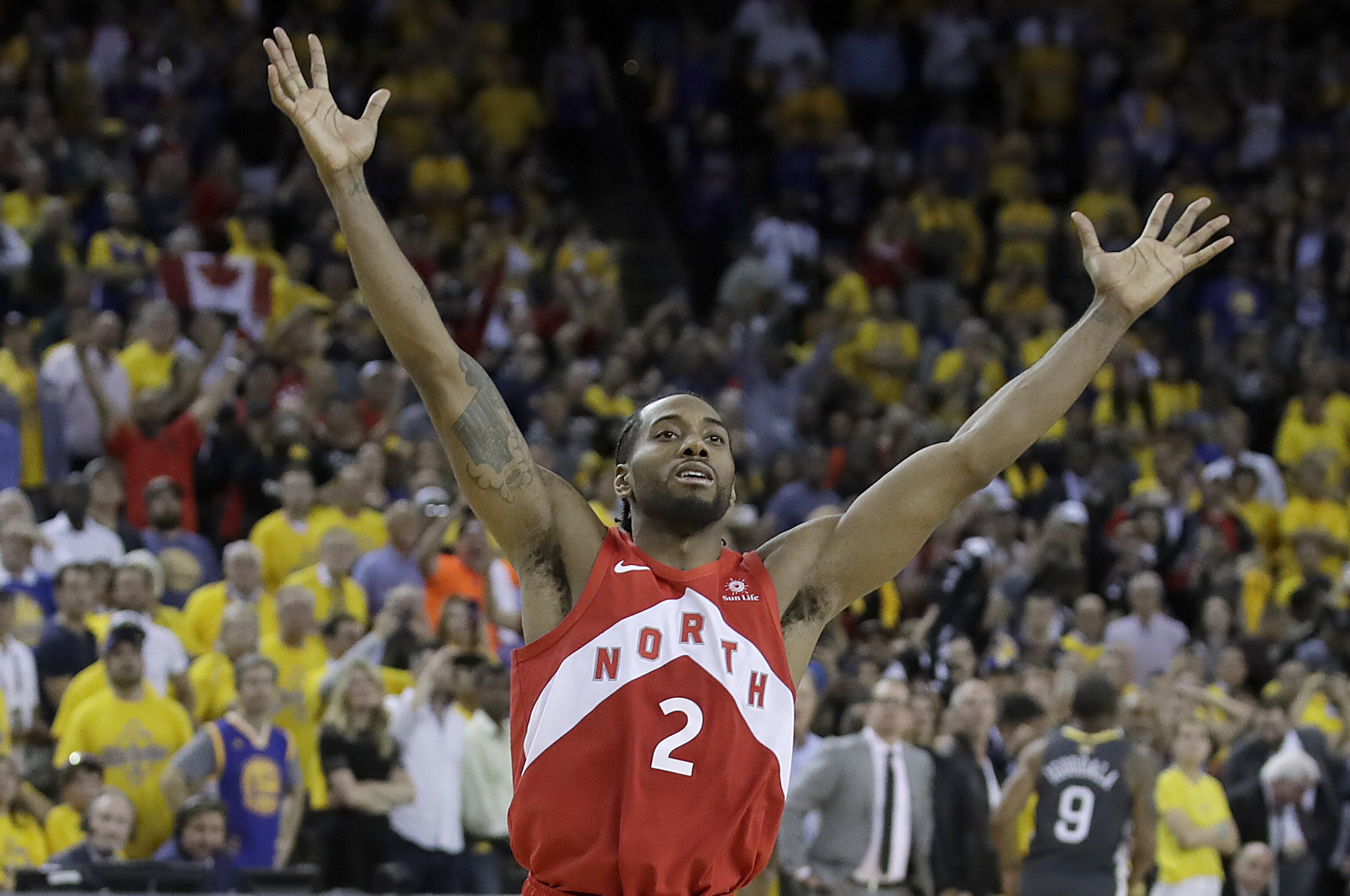 Kawhi Leonard - Toronto Raptors - 2019 NBA Finals - Game 1 - Game