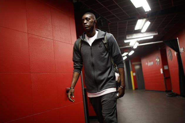 TORONTO, CANADA - MAY 19: Tony Snell #21 of the Milwaukee Bucks arrives for the game against the Toronto Raptors during Game Three of the Eastern Conference Finals of the 2019 NBA Playoffs on May 19, 2019 at the Scotiabank Arena in Toronto, Ontario, Canada.  NOTE TO USER: User expressly acknowledges and agrees that, by downloading and or using this Photograph, user is consenting to the terms and conditions of the Getty Images License Agreement.  Mandatory Copyright Notice: Copyright 2019 NBAE (Photo by Mark Blinch/NBAE via Getty Images)