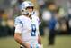 GREEN BAY, WISCONSIN - DECEMBER 30: Matthew Stafford #9 of the Detroit Lions warms up before the game against the Green Bay Packers at Lambeau Field on December 30, 2018 in Green Bay, Wisconsin. (Photo by Dylan Buell/Getty Images)