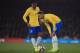 LONDON, ENGLAND - NOVEMBER 16: Neymar and Douglas Costa of Brazil during the International Friendly between Brazil and Uruguay at Emirates Stadium on November 16, 2018 in London, England. (Photo by Marc Atkins/Getty Images)