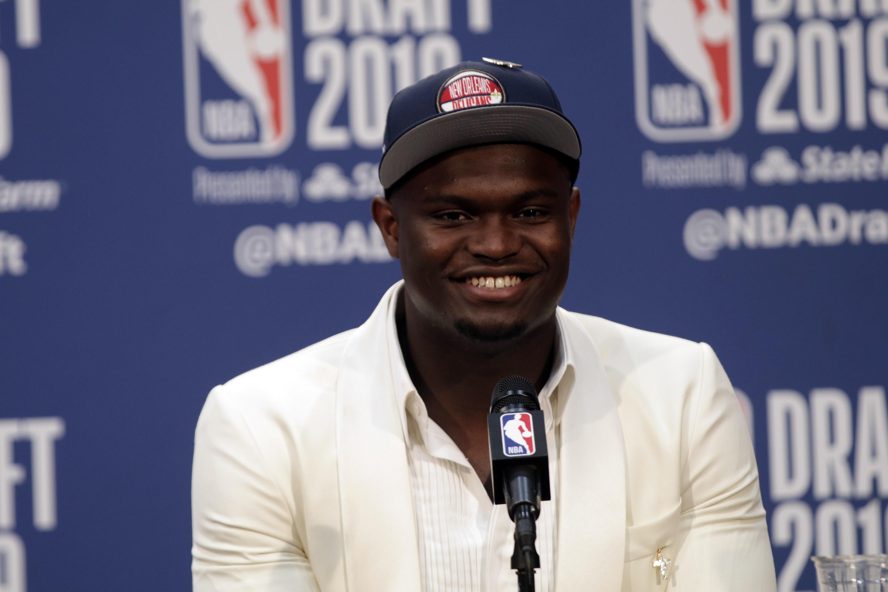 2019 NBA Draft: Zion Williamson goes No. 1 overall to Pelicans, but trades  highlight wild night 