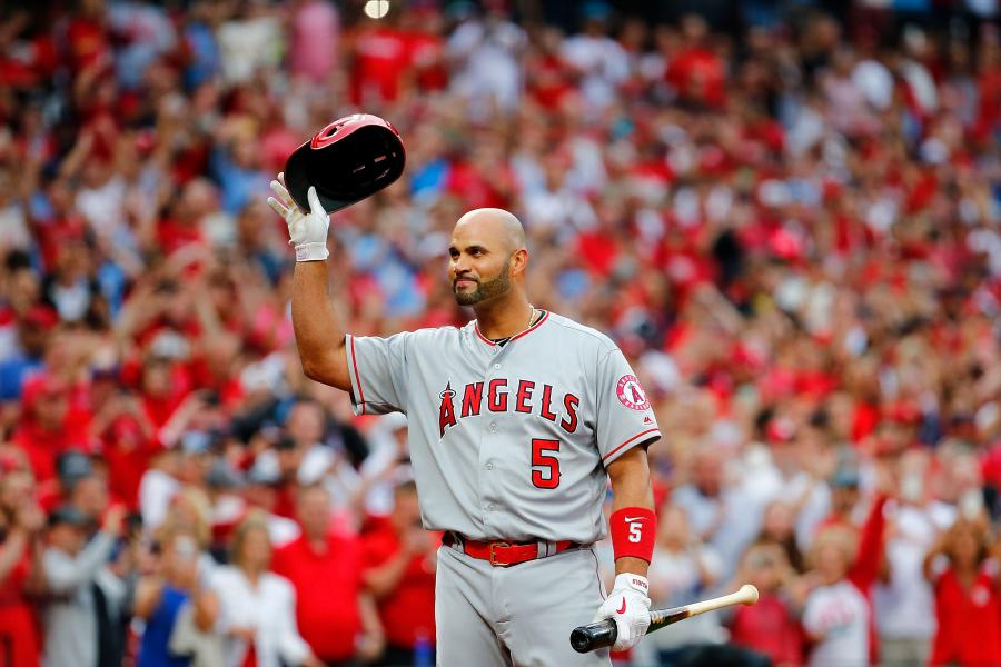 Angels' Albert Pujols is on the verge of hitting his 600th home