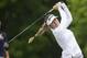 Hannah Green, of Australia, hits a drive on the 10th hole during the final round of the KPMG Women's PGA Championship golf tournament, Sunday, June 23, 2019, in Chaska, Minn. (AP Photo/Andy Clayton-King)