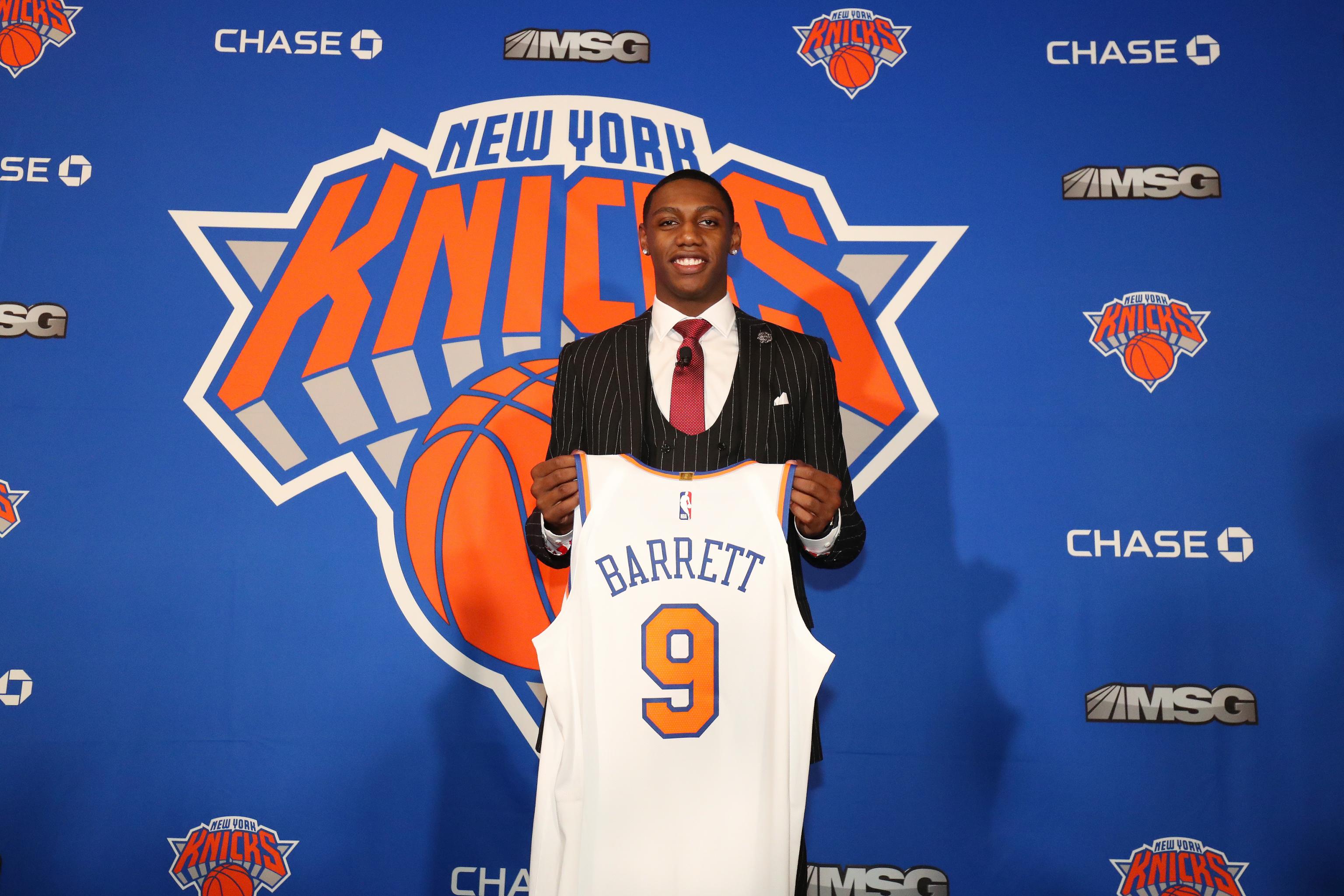 Video: Watch RJ Barrett's Special Introduction to Knicks' Madison