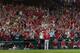 Los Angeles Angels' Albert Pujols waves to the crowd for a curtain call after his last at bat of the night during the ninth inning of a baseball game against the St. Louis Cardinals, Sunday, June 23, 2019, in St. Louis. (AP Photo/L.G. Patterson)