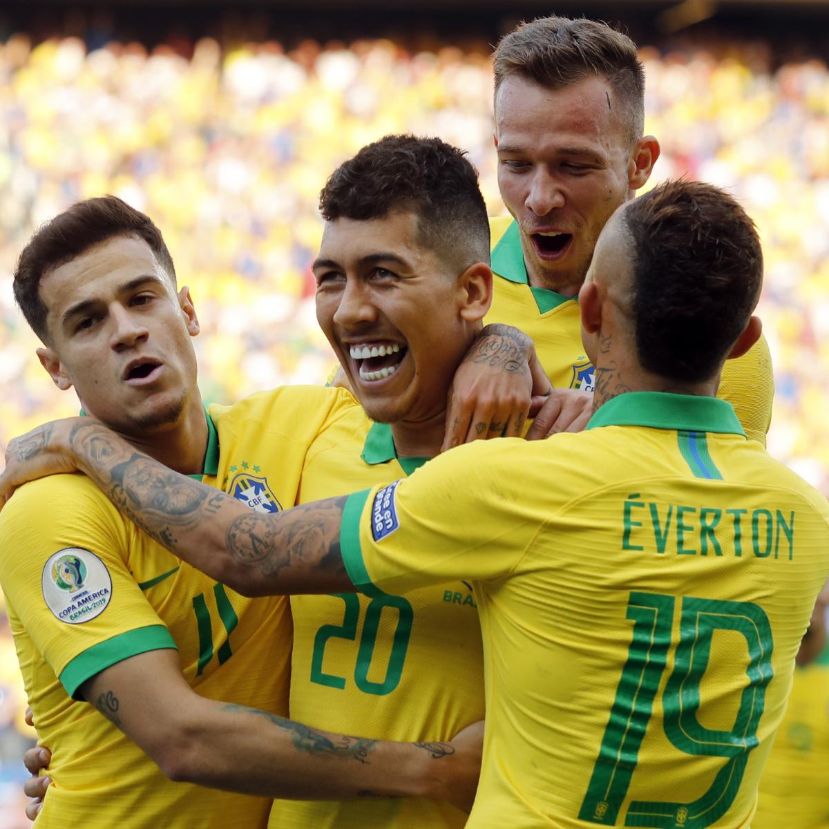 Copa America 2019 Quarterfinals Fixtures Final Group Tables And More Bleacher Report Latest News Videos And Highlights