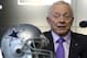 Dallas Cowboys owner Jerry Jones makes a brief statement about the announced retirement of tight end Jason Witten during an NFL football news conference Friday, April 27, 2018, in Frisco, Texas. (AP Photo/Richard W. Rodriguez)