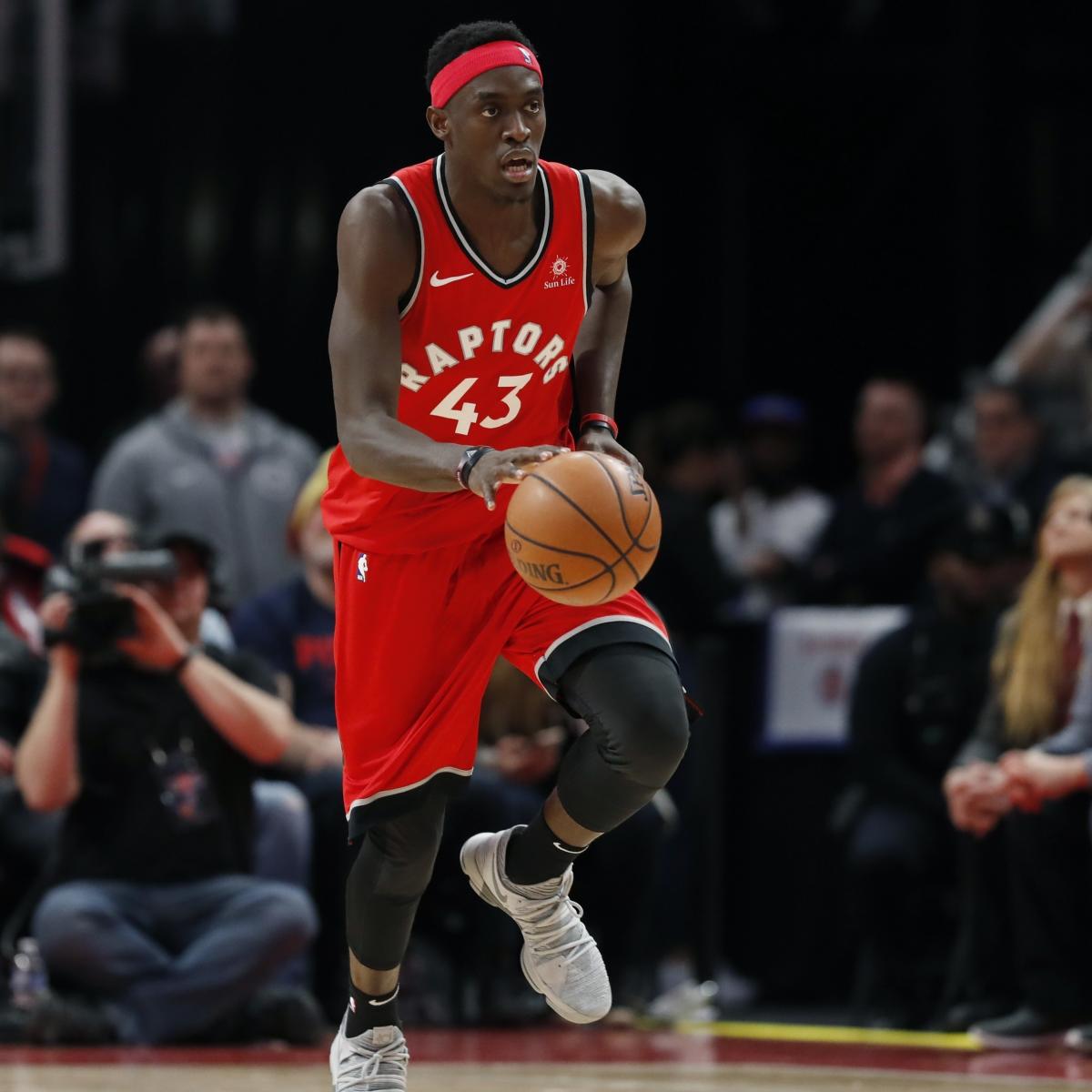 Pascal Siakam Wins 2019 NBA Most Improved Player over Fox and Russell | Bleacher Report | Latest ...