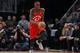 Toronto Raptors forward Pascal Siakam brings the ball up court during the second half of an NBA basketball game against the Detroit Pistons, Sunday, March 3, 2019, in Detroit. (AP Photo/Carlos Osorio)