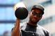 TORONTO, ON - JUNE 17: Kawhi Leonard #2 of the Toronto Raptors holds the MVP trophy during the Toronto Raptors Victory Parade on June 17, 2019 in Toronto, Canada. The Toronto Raptors beat the Golden State Warriors 4-2 to win the 2019 NBA Finals. NOTE TO USER: User expressly acknowledges and agrees that, by downloading and or using this photograph, User is consenting to the terms and conditions of the Getty Images License Agreement. (Photo by Vaughn Ridley/Getty Images)