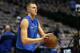 DALLAS, TX - APRIL 09: Kristaps Porzingis of Dallas Mavericks warms up prior the game between Phoenix Suns and Dallas Mavericks at American Airlines Center on April 9, 2019 in Dallas, Texas. NOTE TO USER: User expressly acknowledges and agrees that, by downloading and or using this photograph, User is consenting to the terms and conditions of the Getty Images License Agreement. (Photo by Omar Vega/Getty Images)